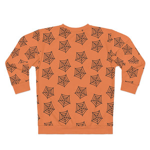 Anime Spider Web Pattern Sweatshirt