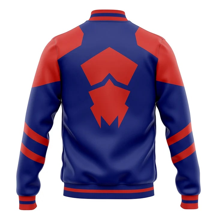 Spider-Verse Comic Baseball Varsity Jacket