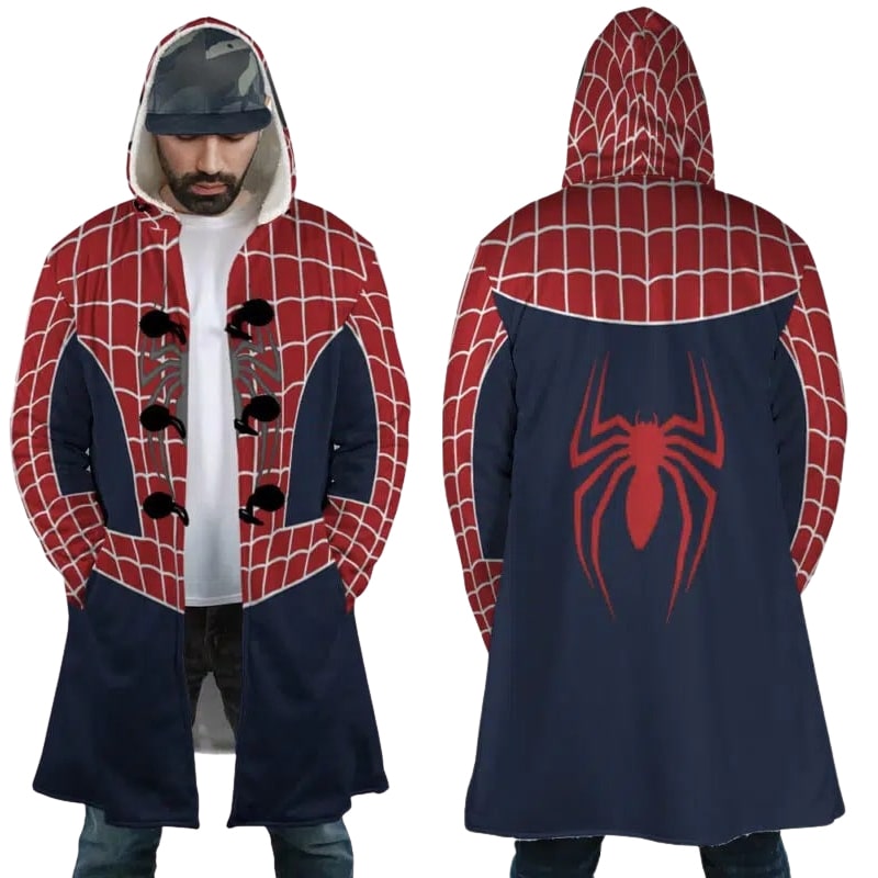 Spiderman Hooded Dream Cloak Coat