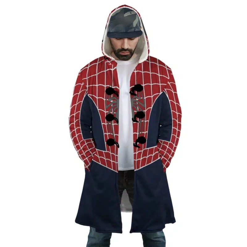 Spiderman Hooded Dream Cloak Coat