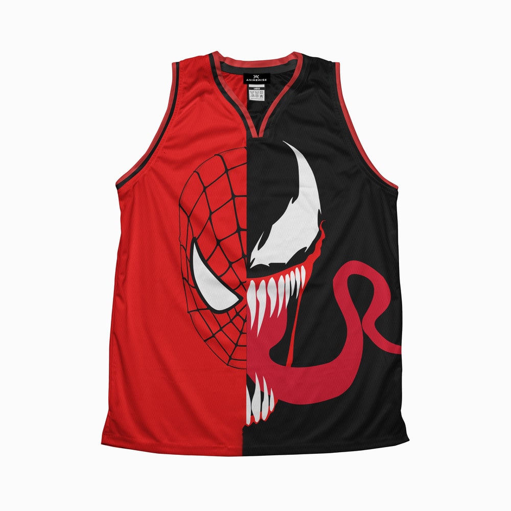 Venom Crossover Basketball Jersey