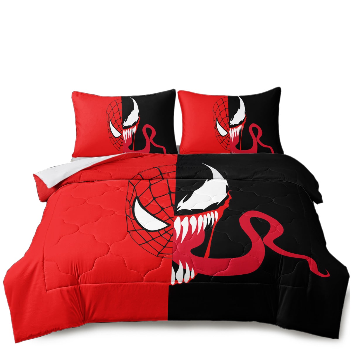Comic Venom Crossover Half Blood Comforter Set Bedding