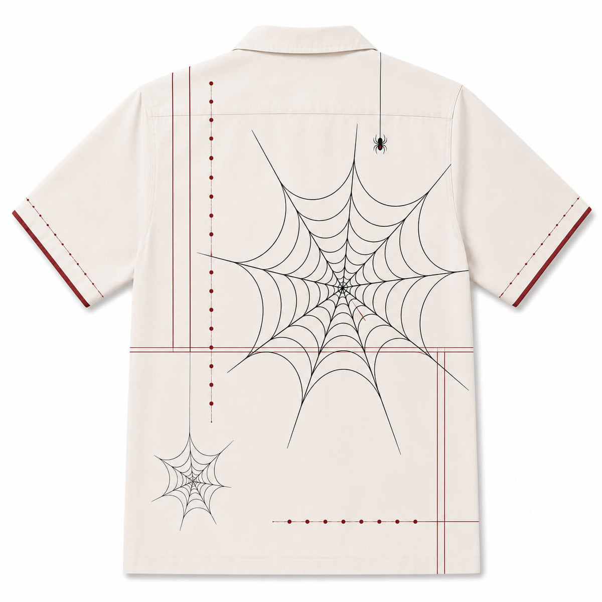 Spiderweb Button-Up Shirt