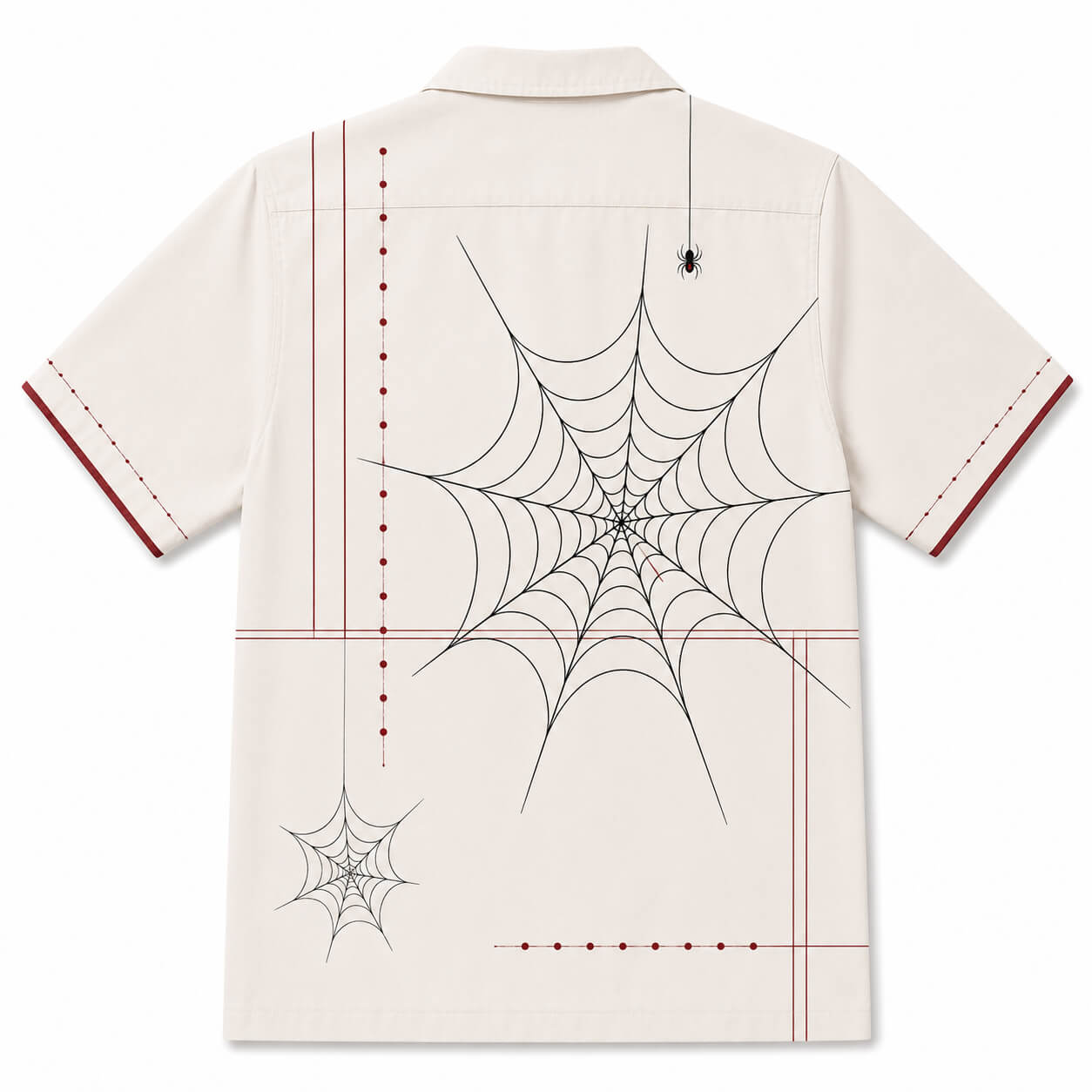 Spiderweb Button-Up Shirt