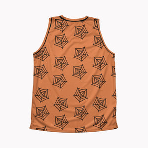 Spider Web Pattern Basketball Jersey