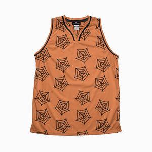 Spider Web Pattern Basketball Jersey