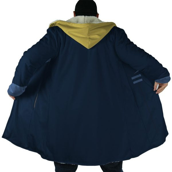 Spike Classic Hooded Cloak Coat