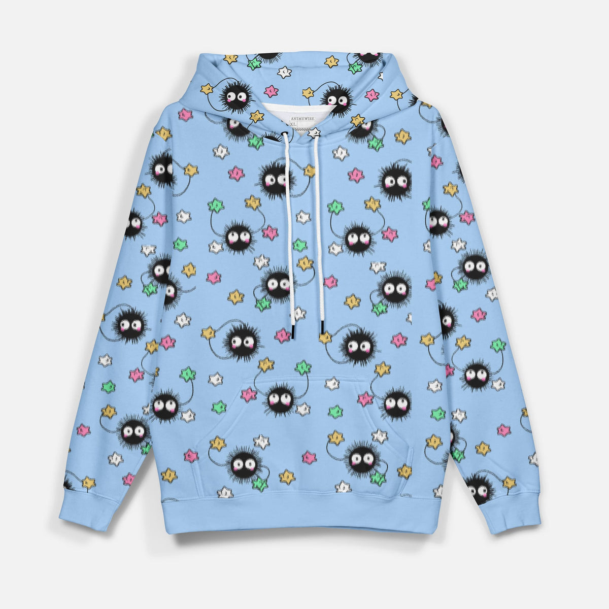 Spirited Away Soot Sprites Studio Ghibli Hoodie