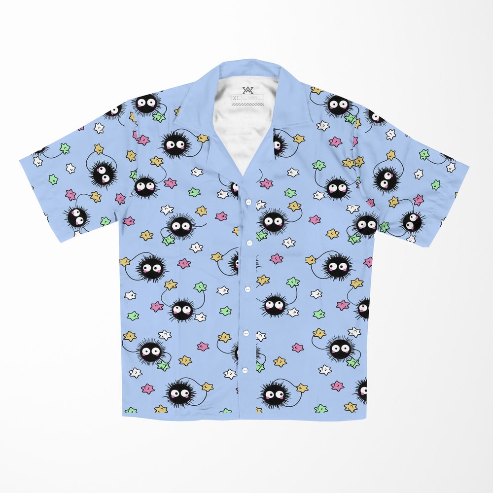 Soot Sprites Button up Hawaiian Shirt