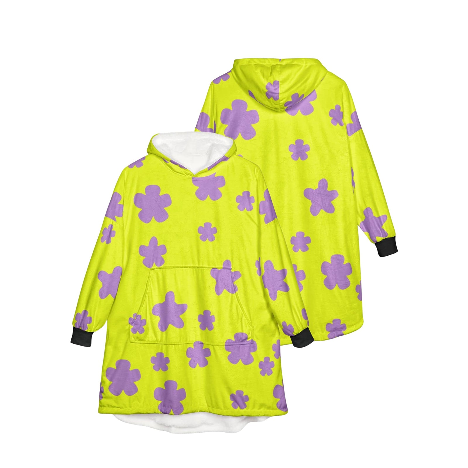 Spongbob Patterick Pants Blanket Hoodie