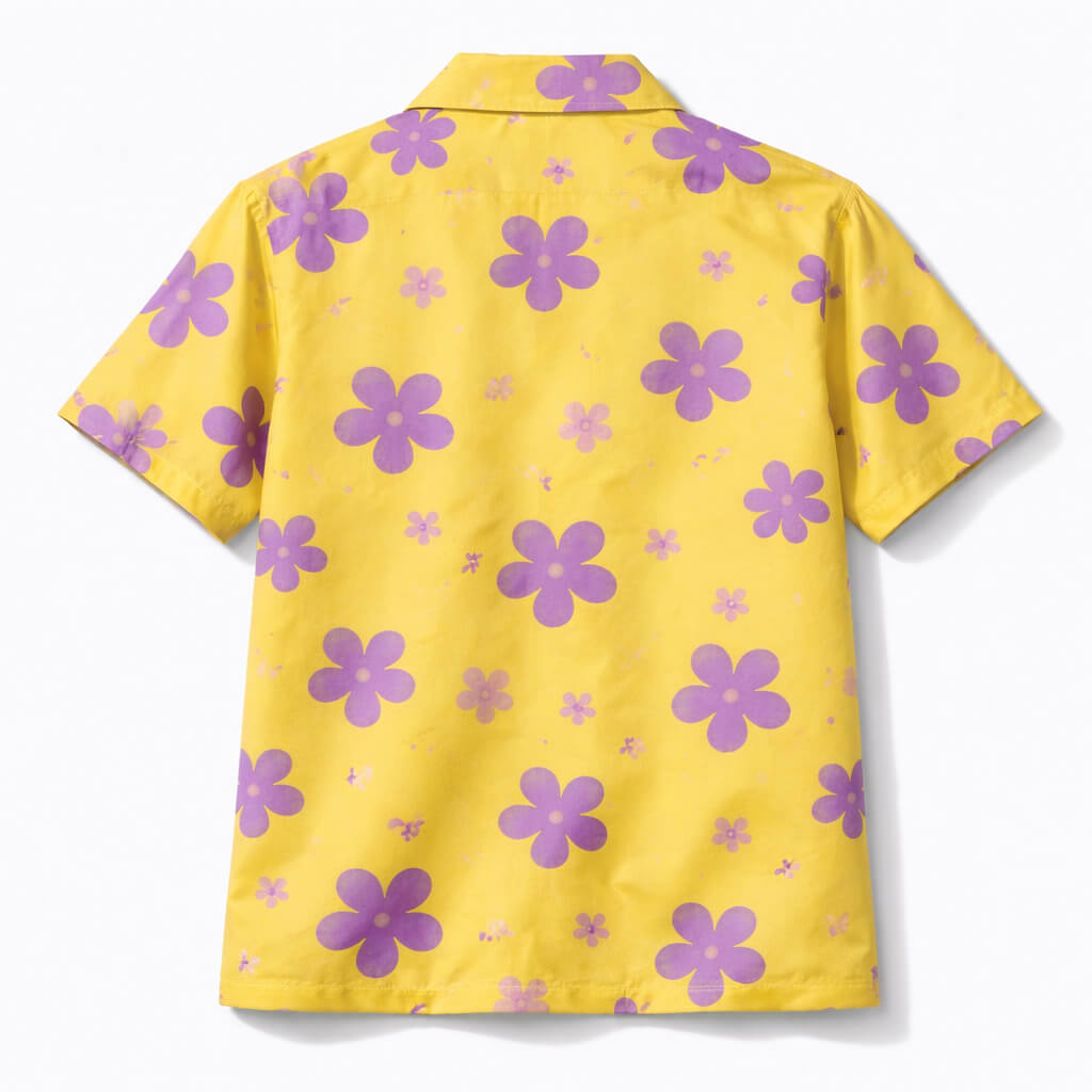 spongebob Hawaiian Camp Shirt