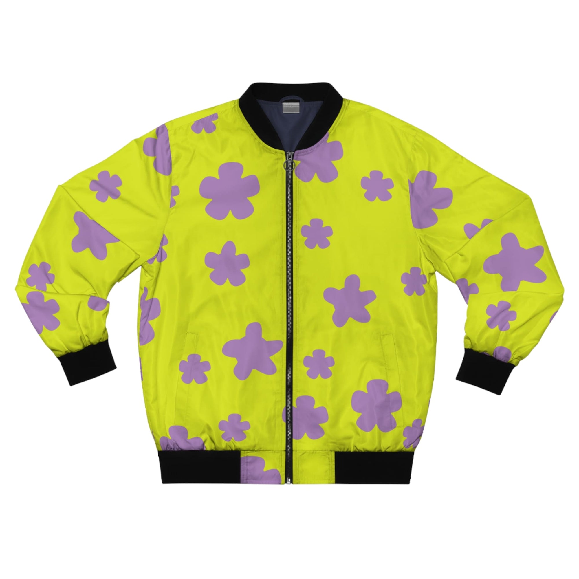 SpongBob Pattern Bomber Jacket