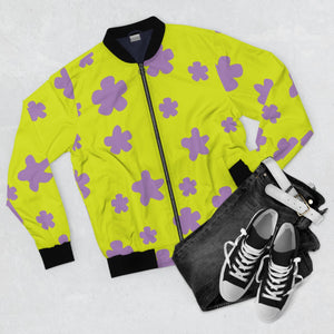 SpongBob Pattern Bomber Jacket