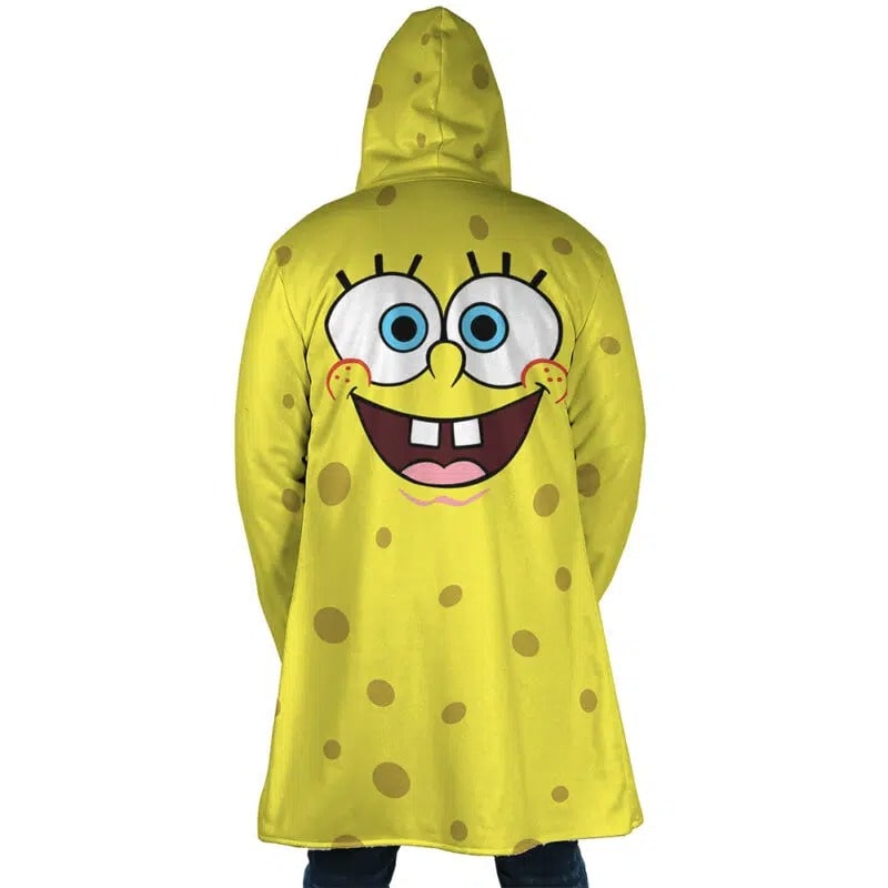 Spongebob AOP Hooded Dream Cloak Coat