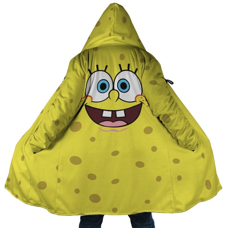 Spongebob AOP Hooded Dream Cloak Coat