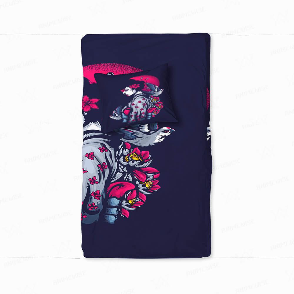 Story of A Geisha Aesthetic Duvet Cover Bedding