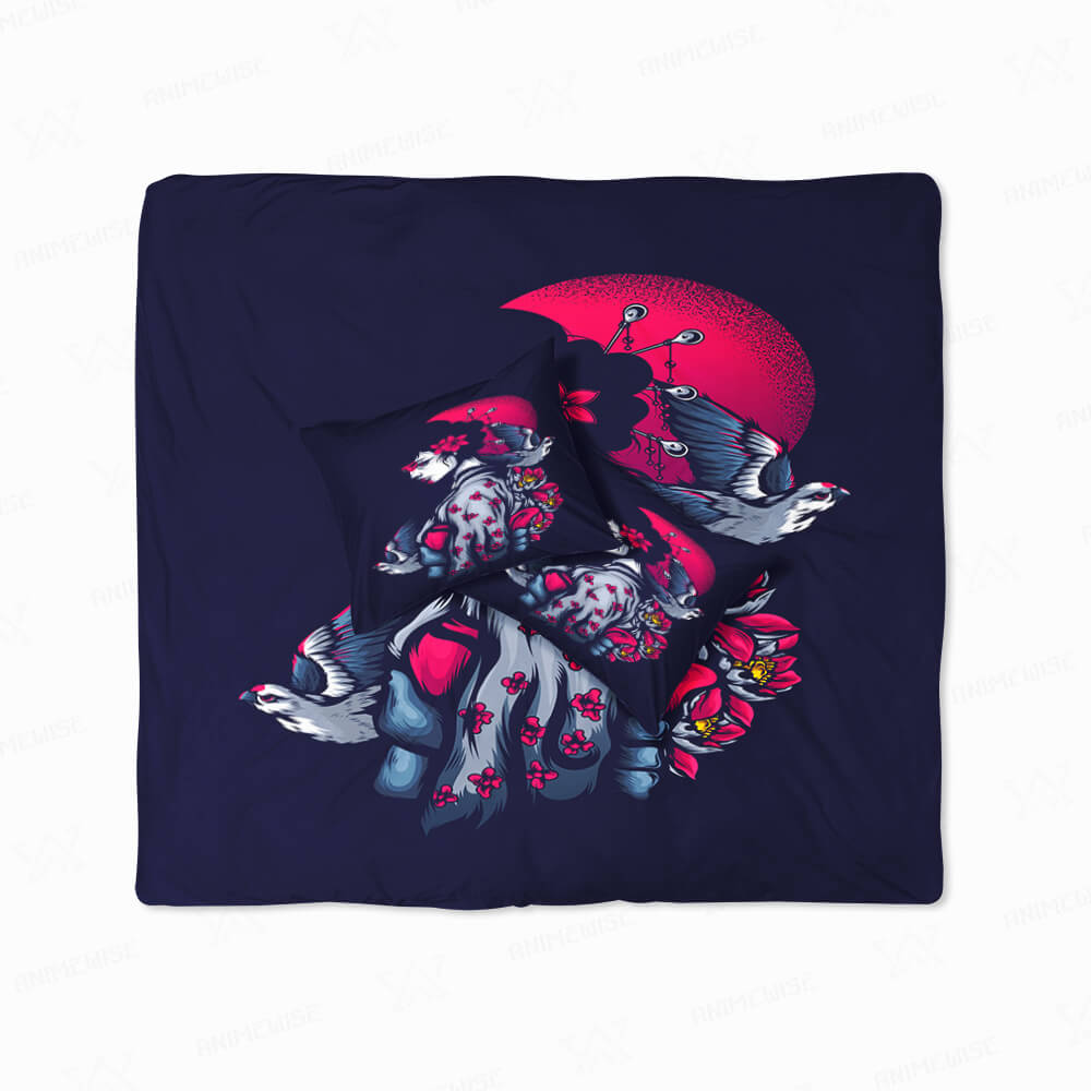 Story of A Geisha Aesthetic Duvet Cover Bedding