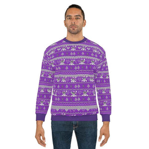 Straw Hat Christmas Ugly Sweater