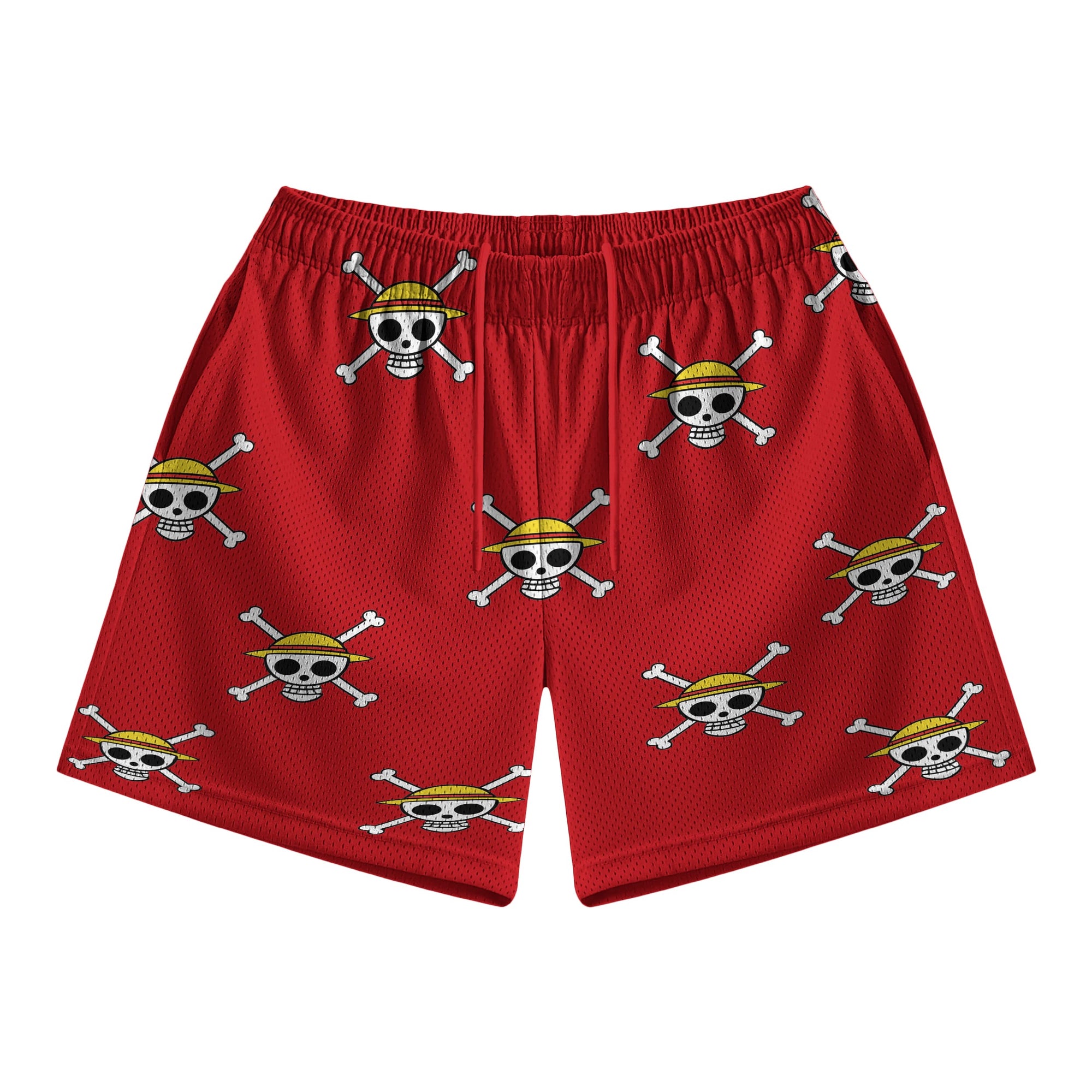 Mugiwara Jolly Roger Mesh Shorts