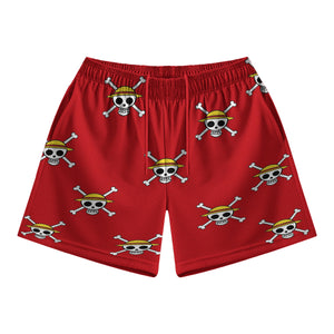 Mugiwara Jolly Roger Mesh Shorts