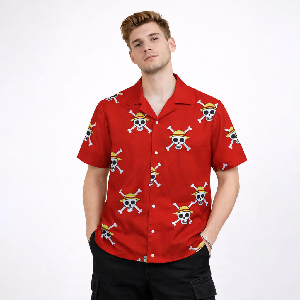 Jolly Roger Hawaiian Shirt