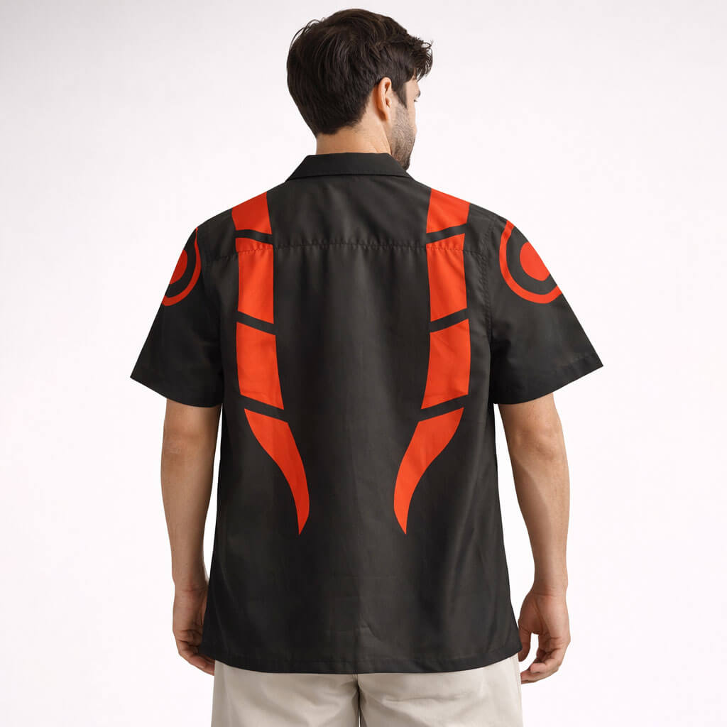 Curse King JJK Button Up Shirt