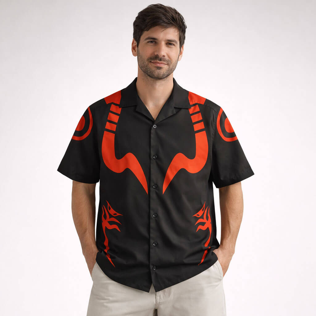 Curse King JJK Button Up Shirt