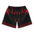 King of Curses Pattern Mesh shorts