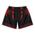 King of Curses Pattern Mesh shorts