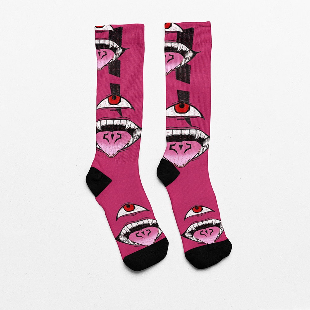 Curse King JJK Socks
