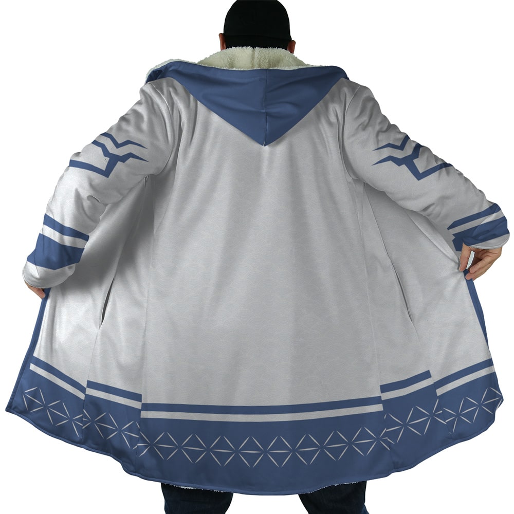 King of Curses Jujutsu K Hooded Cloak Fleece Coat