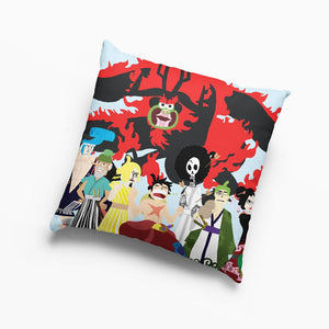 Sumarai Arc OP Abstract Anime Art Throw Pillow