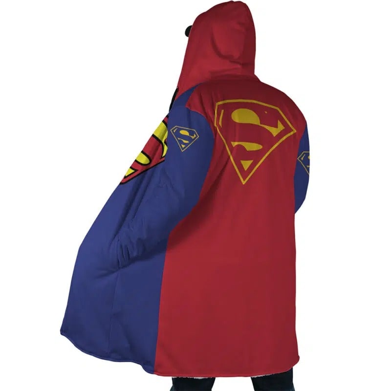Superman Hooded Dream Cloak Coat