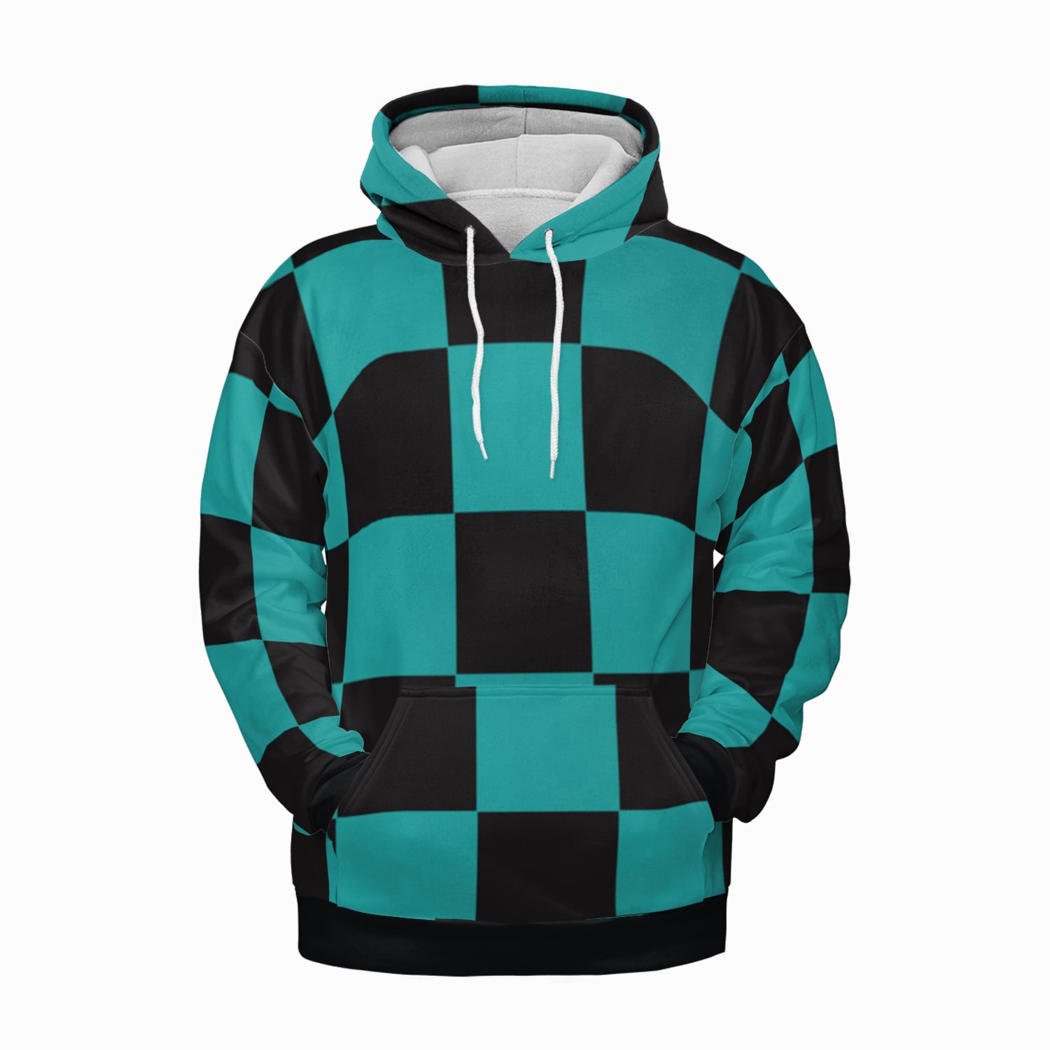 DS Classic Green Check Pullover Hoodie