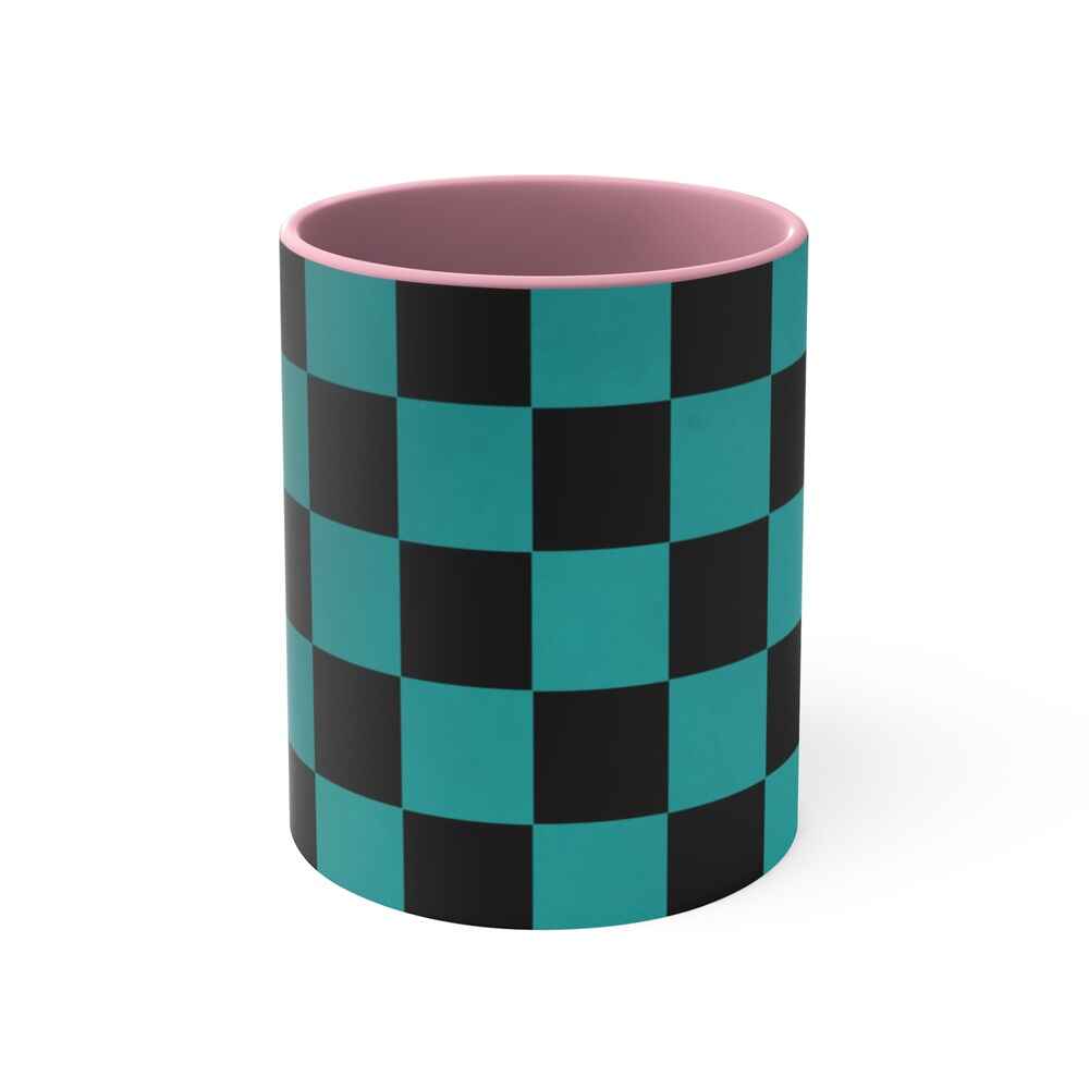 kimetsu Classic Green Check Accent Coffee Mug