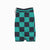 Green Check Pattern Basketball Shorts