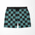 kimetsu Classic Green Check Board Shorts