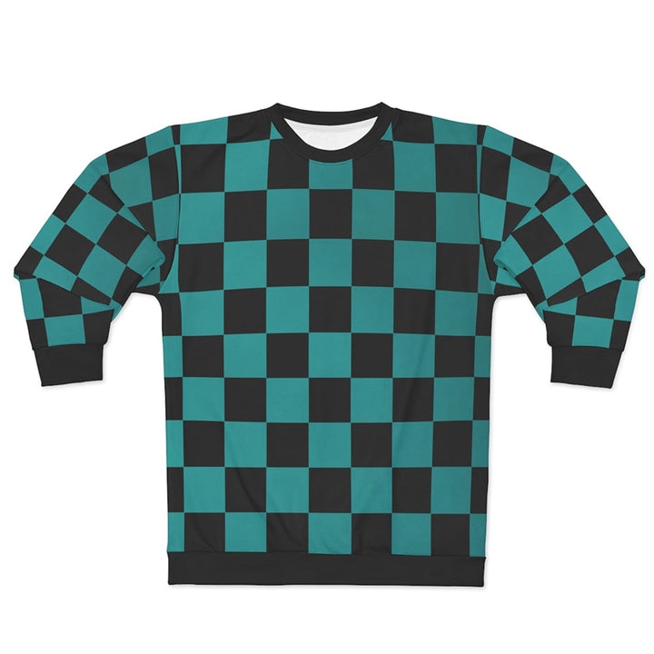 Tanjiro Kamado Check Pattern Sweatshirt