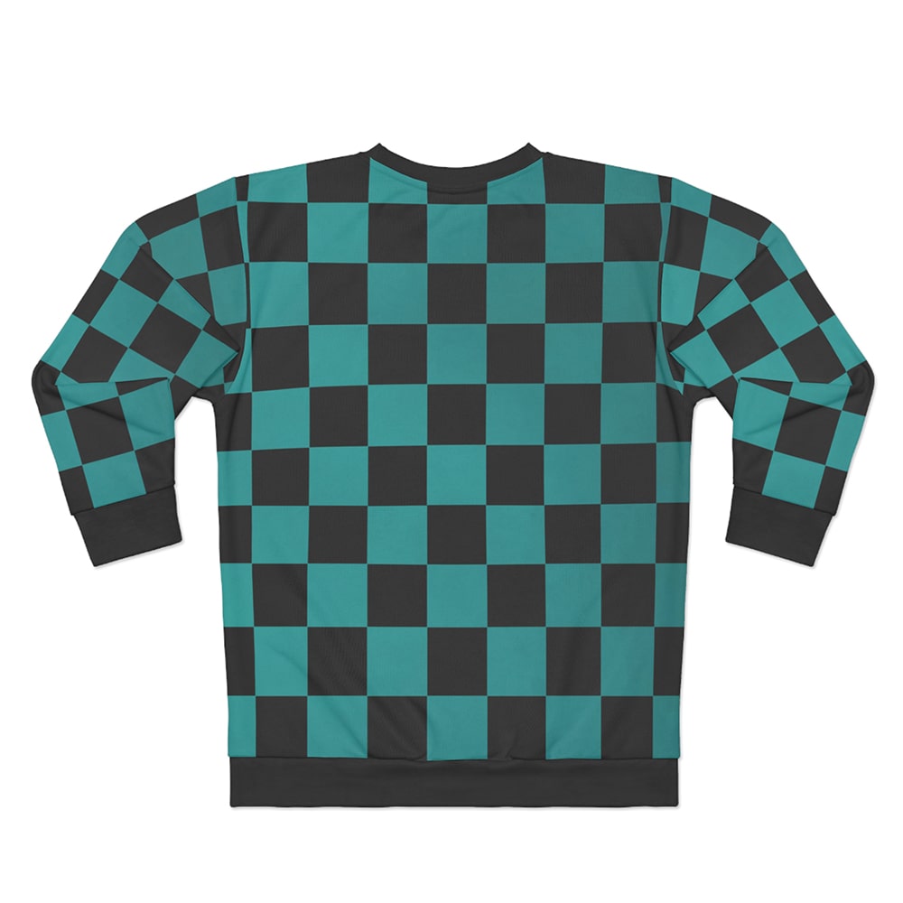 Kakushaku no Ko Check Pattern Sweatshirt