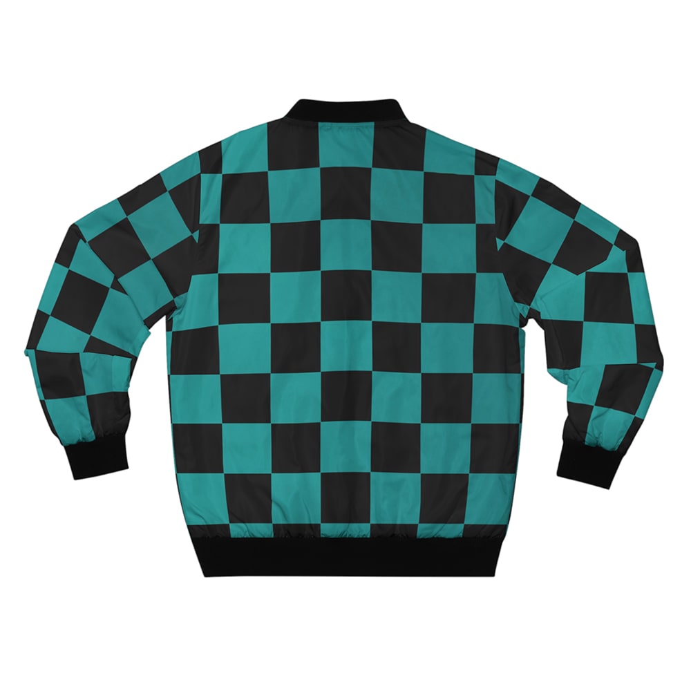 DS Classic Check Pattern Bomber Jacket