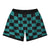 kimetsu Classic Green Check Mesh Shorts