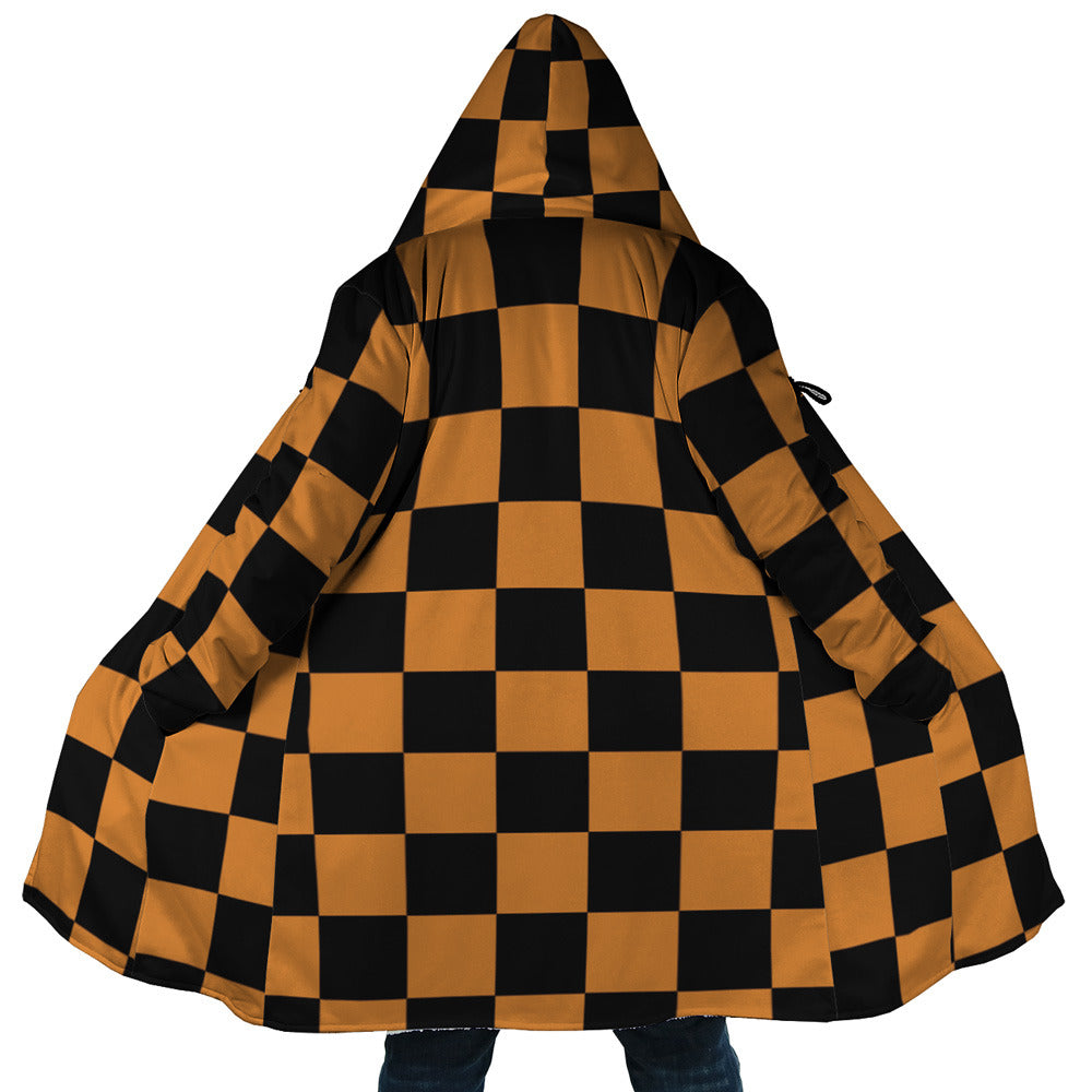 DS Kamado Hooded Cloak Coat