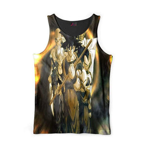 Team Goku Ready To Fight Dragon Ball Tank Top