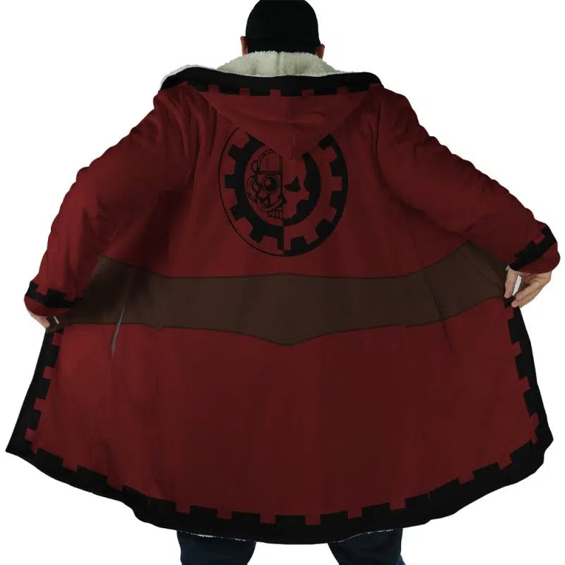 Tech Priest Hooded Cloak Coat