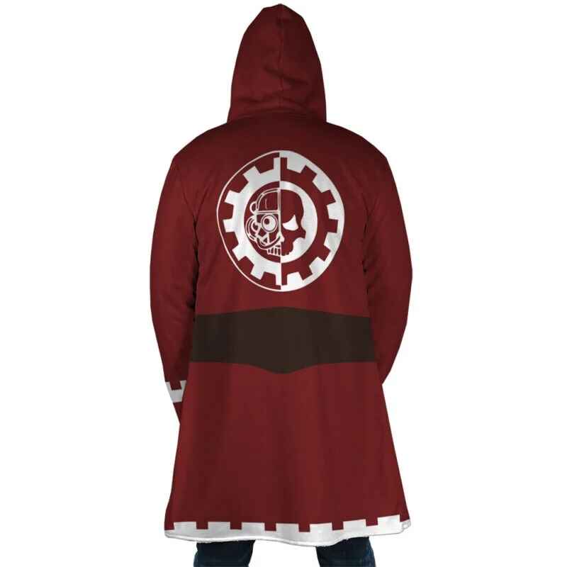 Tech Priest Hooded Dream Cloak Coat