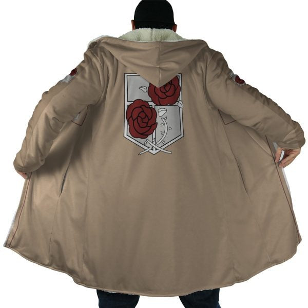 The Garrison AOT Hooded Cloak Coat