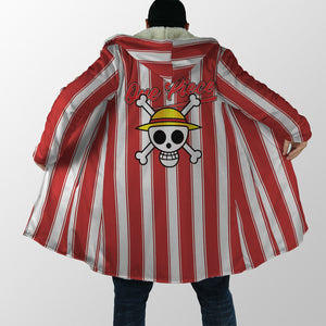 Bounty Hunter Cidre Luffy Hooded Cloak Coat