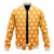 Thunder Breath Pattern Baseball Jacket