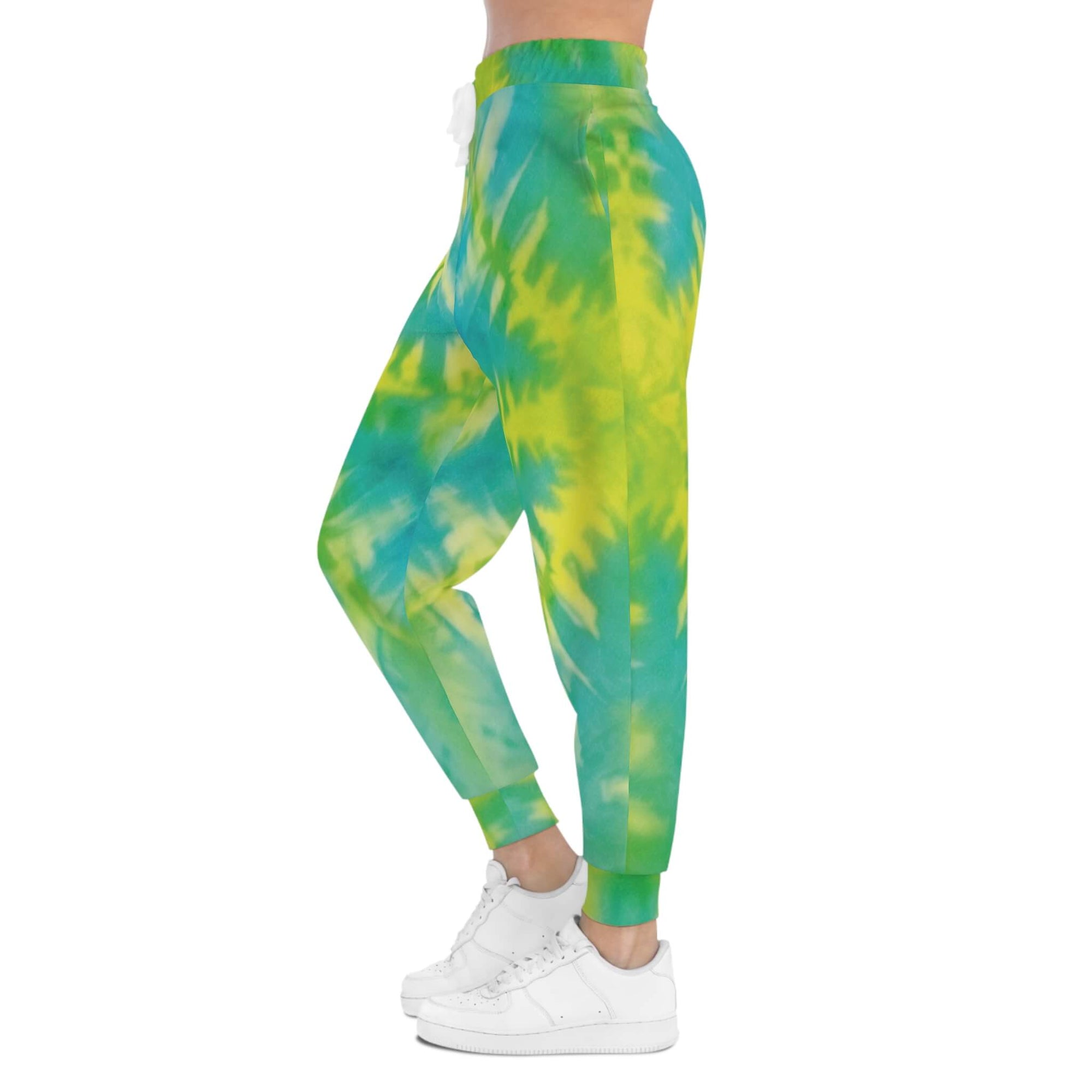 Tie-Dye Spiral Splatter Sweatpants Joggers