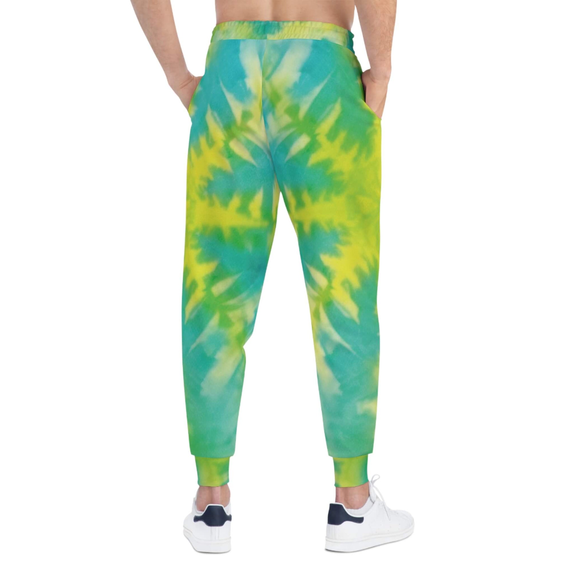 Tie-Dye Spiral Splatter Sweatpants Joggers